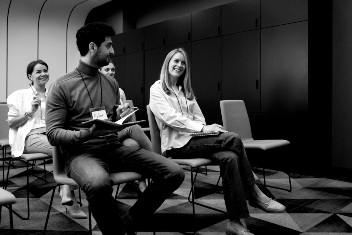 Sesja mentoringu indywidualnego w centrum Myntex